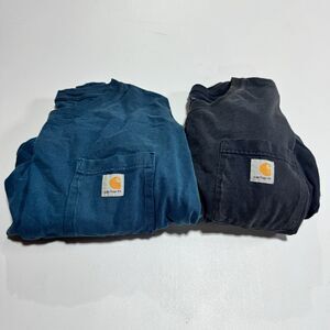 Lot of 2 Carhartt Shirts Men's XXL Tall Original Fit Pocket Tee
